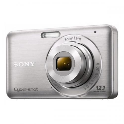 Câmera digital 2.7" 12.1mp w310 prata sony