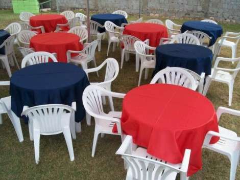 Aluguel mesas e cadeiras para festas