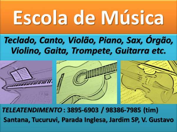 Aulas de Música particular