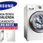 Assistência Samsung: lavadora de roupas